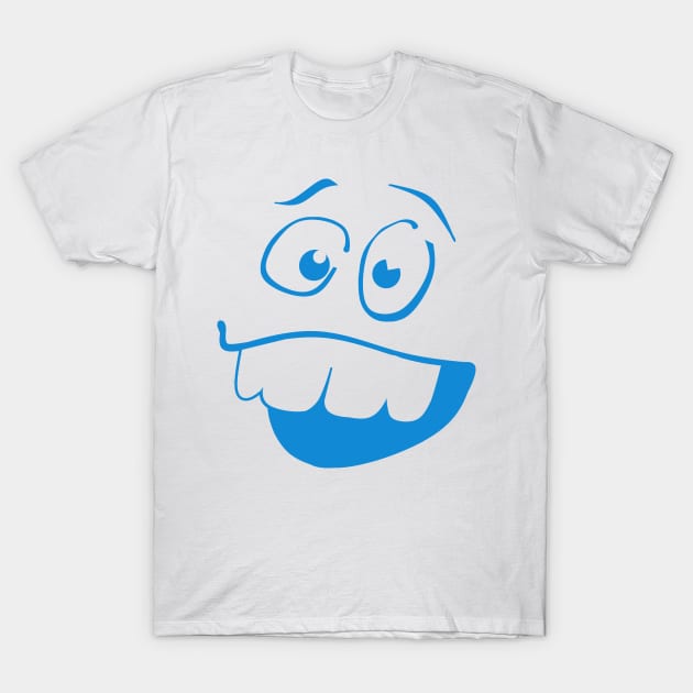 Just a goofy tee - blue T-Shirt by PharaohCloset